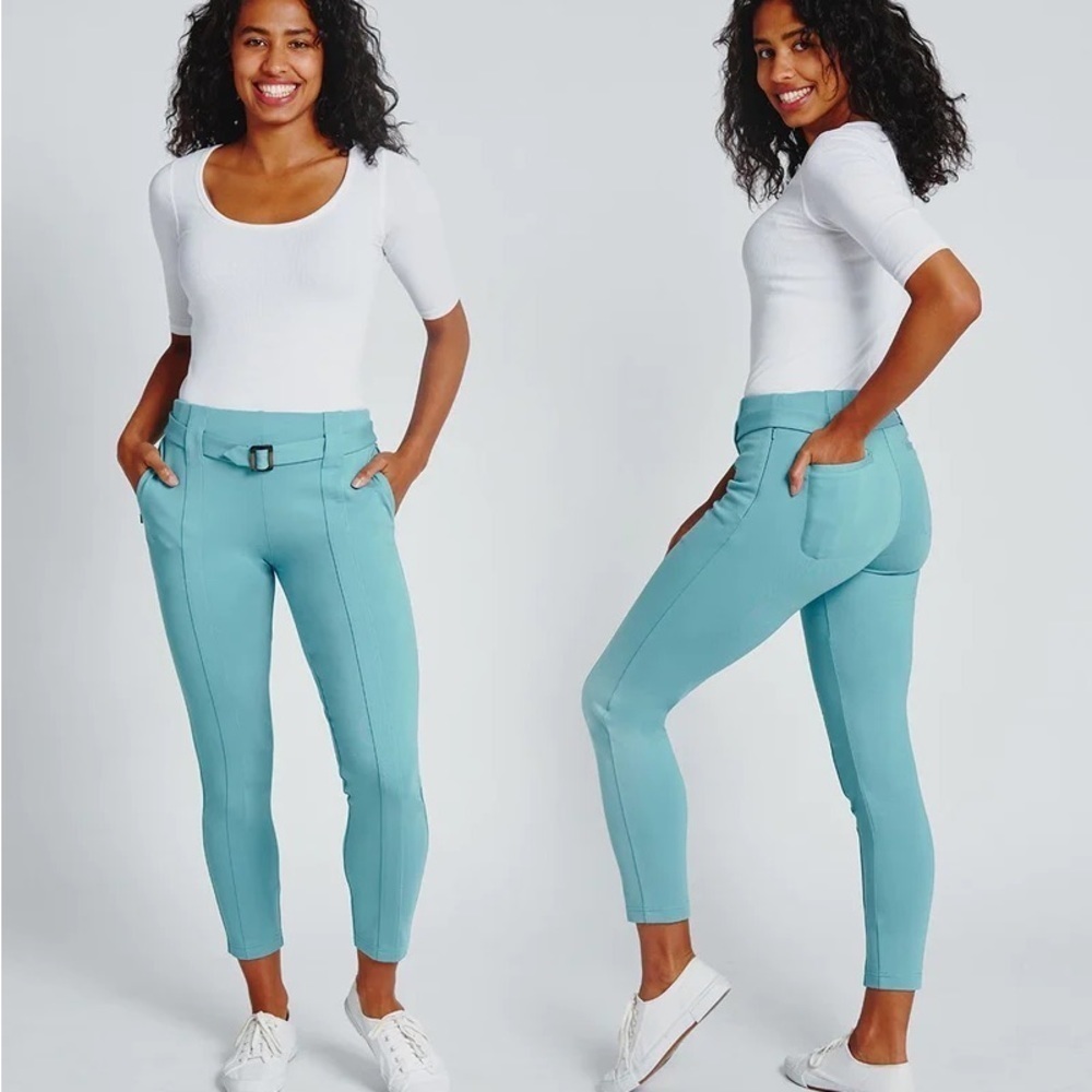 Betabrand High Rise Lite Ponte Dress Pant Yoga Pants